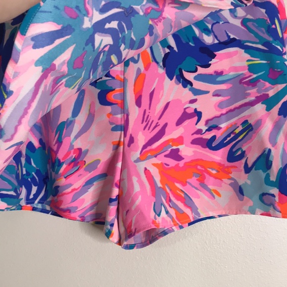 Lilly Pulitzer colorful Veri Skort shorts size 4 - Picture 4 of 11